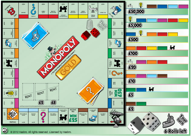 Monopoly Gold online game
